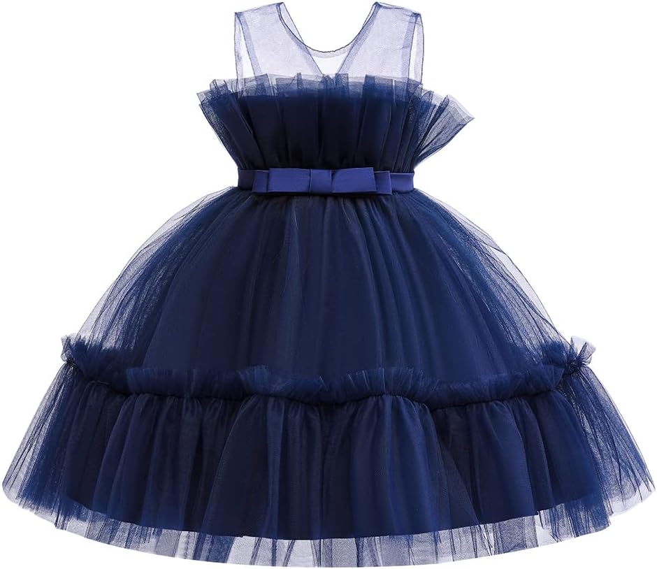 6M-9T Infant Baby Girls Ruffle Ball Gown Party Pageant Lace Dresses Dicry 6M-9T Infant Baby Girls Ruffle Ball Gown Party Pageant Lace Dresses Dicry