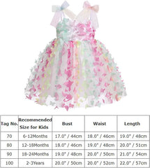 Dicry Baby Girls Tutu Dress Summer Sleeveless Backless Princess Birthday Party Dresses Sequin Ruffle Tulle Bowknot Sundress