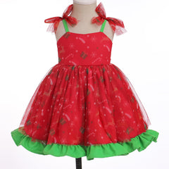 Dicry Baby Girls Tutu Dress Summer Sleeveless Backless Princess Birthday Party Dresses Sequin Ruffle Tulle Bowknot Sundress