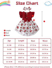 Dicry Toddler Baby Girl Dress Floral Ruffle Sleeve Casual Beach Sundress Princess Skirt Clothes Summer Outfits Newborn Dresses