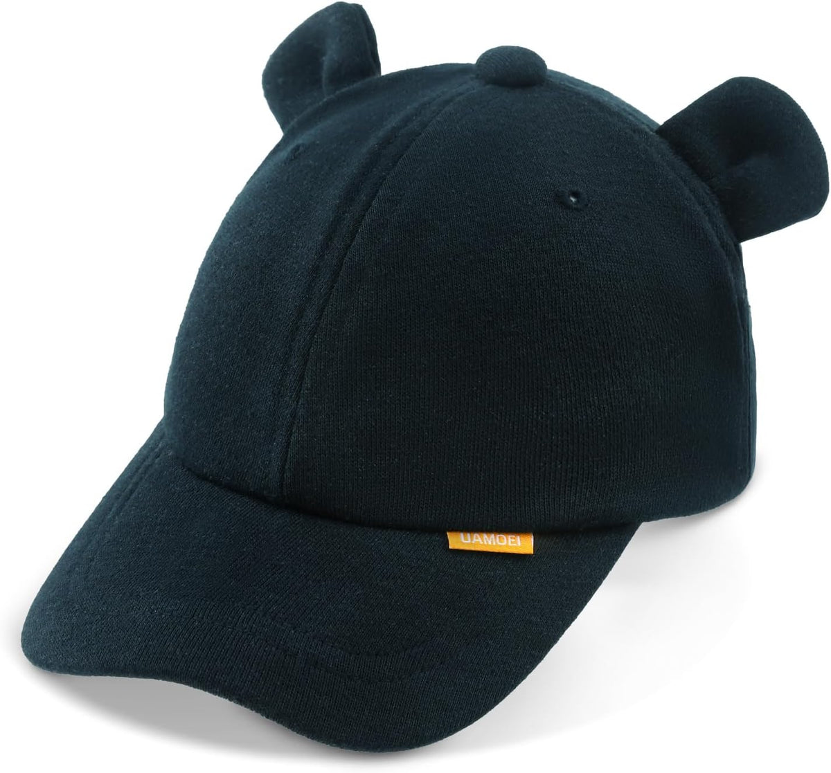 Dicry Toddler Boy Baseball Cap Baby Sun Soft Caps Girl Cute Bear Ear Hat Kid Summer Adjustable Hats for Infant