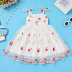 Dicry Baby Girls Tutu Dress Summer Sleeveless Backless Princess Birthday Party Dresses Sequin Ruffle Tulle Bowknot Sundress