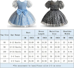 Dicry Girls' Tulle Flower Princess Wedding Dress for Toddler and Baby Girl baby dress