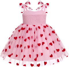 Dicry Baby Girls Tutu Dress Summer Sleeveless Backless Princess Birthday Party Dresses Sequin Ruffle Tulle Bowknot Sundress