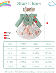 Dicry Toddler Baby Girl Dress Floral Ruffle Sleeve Casual Beach Sundress Princess Skirt Clothes Summer Outfits Newborn Dresses