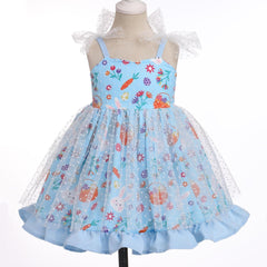 Dicry Baby Girls Tutu Dress Summer Sleeveless Backless Princess Birthday Party Dresses Sequin Ruffle Tulle Bowknot Sundress