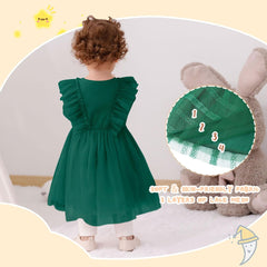 Dicry Toddler Baby Girl's Tutu Dress Fall Outfits Knit Long Sleeve Princess Clothes 3-24 Month