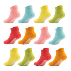 Dicry Toddler Non-Slip Ankle Socks Baby Anti-skid Grips Socks for Infant Kids