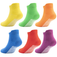 Dicry Toddler Non-Slip Ankle Socks Baby Anti-skid Grips Socks for Infant Kids