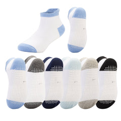 Dicry Toddler Non-Slip Ankle Socks Baby Anti-skid Grips Socks for Infant Kids