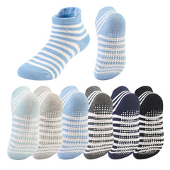 Dicry Toddler Non-Slip Ankle Socks Baby Anti-skid Grips Socks for Infant Kids