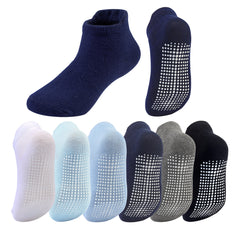 Dicry Toddler Non-Slip Ankle Socks Baby Anti-skid Grips Socks for Infant Kids