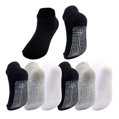 Dicry Toddler Non-Slip Ankle Socks Baby Anti-skid Grips Socks for Infant Kids